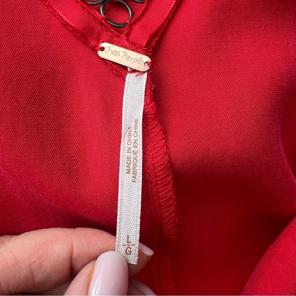 Free people all i want military tank tunic dress grommet detail - Picture 10 of 12